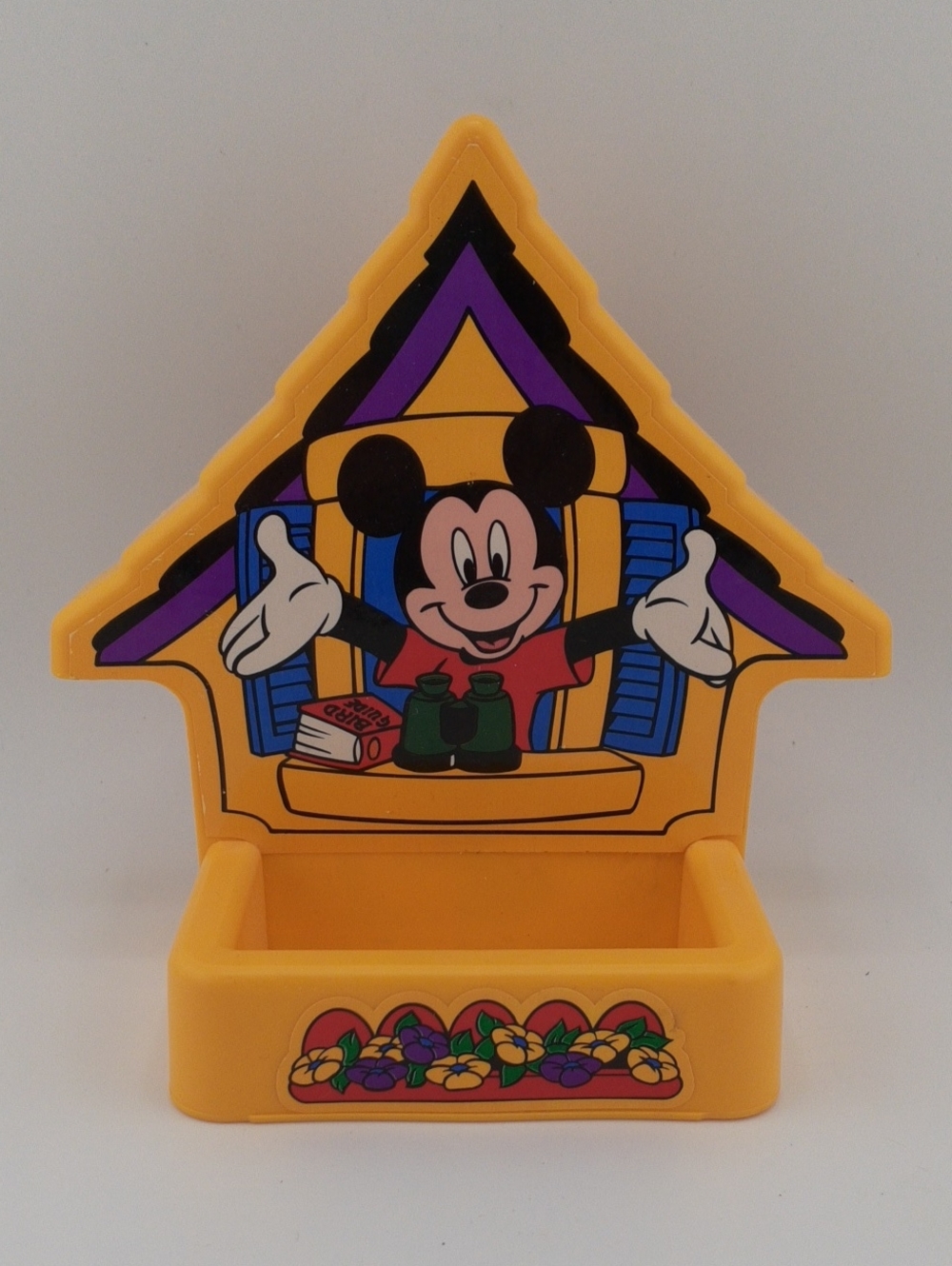 Vintage Disney Mickey Mouse Window Bird Feeder
